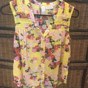 Anthropologie Sleeveless Top